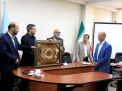 مراسم تكريم آقاي دكتر يونسيان و معارفه آقاي دكتر رضا اندام به عنوان  رئيس دانشكده تربيت بدني 